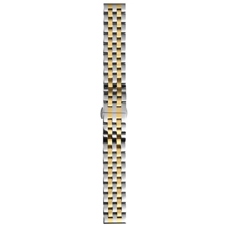 Bluejw Hot Sale Stainless Steel Watch Bands – Replace the Watch Strap with Straight Curved End Adaptor, Multicolor Metal Replacement Straps for 10-24mm Watches - Image 1