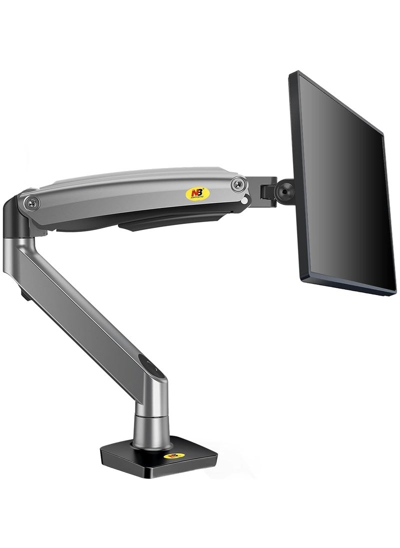 NB NORTH BAYOU - North Bayou Gas Strut Monitor Mount Model G70 for 22"-35" Monitors 2-12kg Gunmetal Grey - Image 1