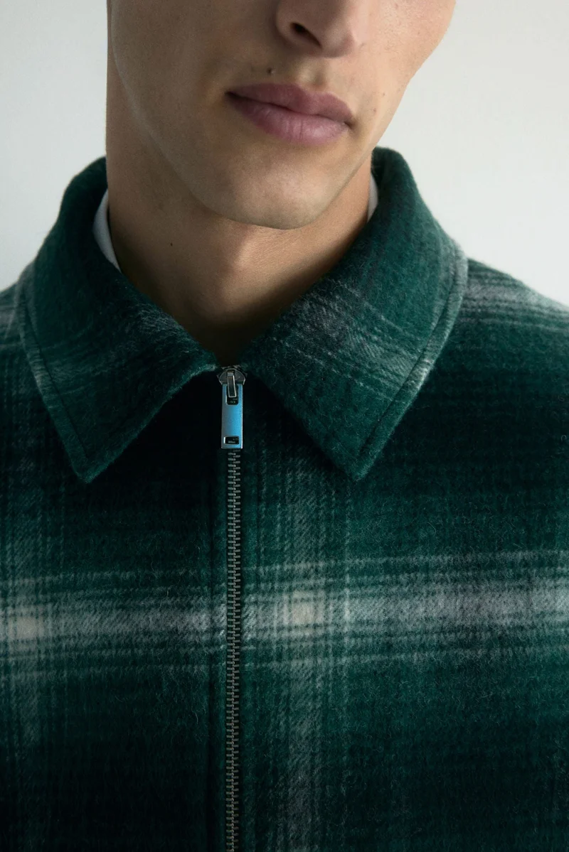 H&M Regular Fit Wool-blend overshirt