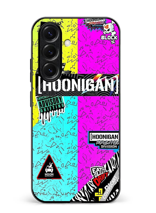 VR CREATIVE Protective Case Cover For Samsung Galaxy S25 Plus Multiple Logo Design Multicolour