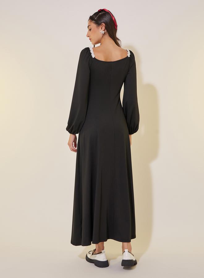 Take Two Lace Trim Dress - Image 5