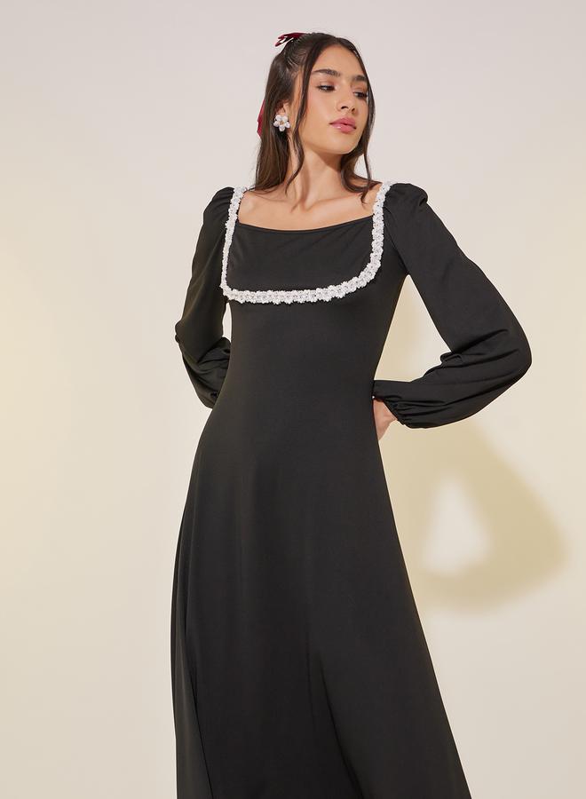 Take Two Lace Trim Dress - Image 3