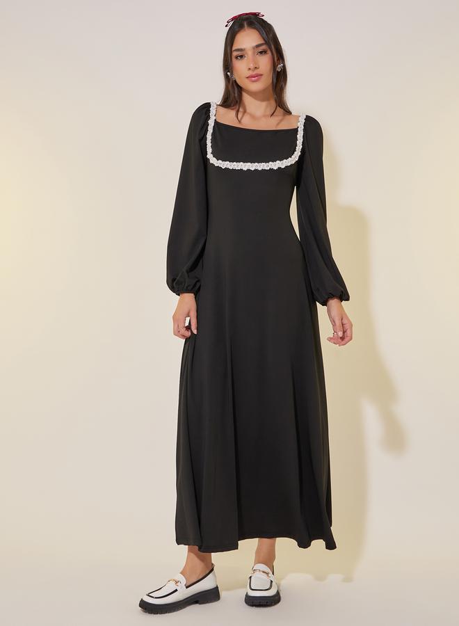 Take Two Lace Trim Dress - Image 2