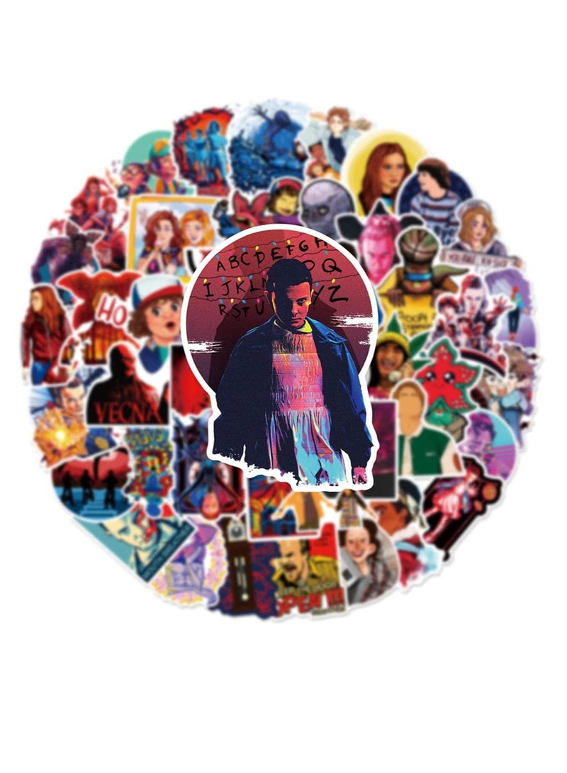 Premify 50Pcs Anime/Aesthetic Stickers,Waterproof Vinyl Sticker Meme For Water Bottles Laptop Phone Guitar Skateboard Decals for Teens Adults - Image 4