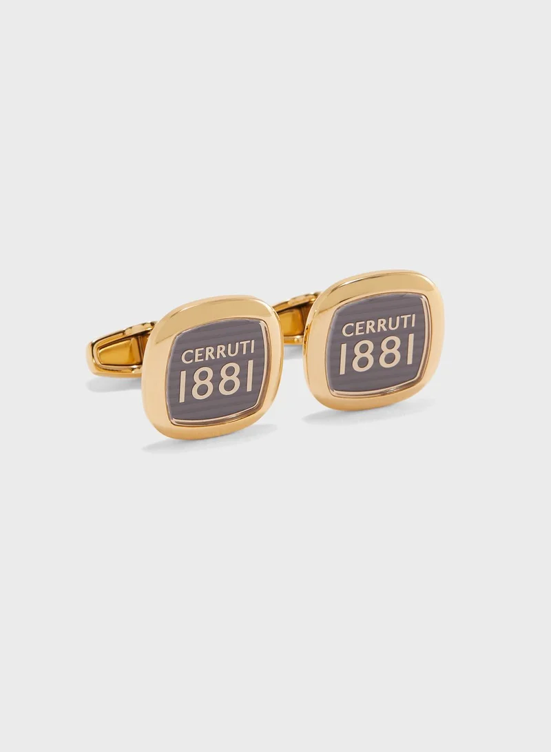 CERRUTI 1881 C CRJ C071SBSG Core Logo Cufflinks