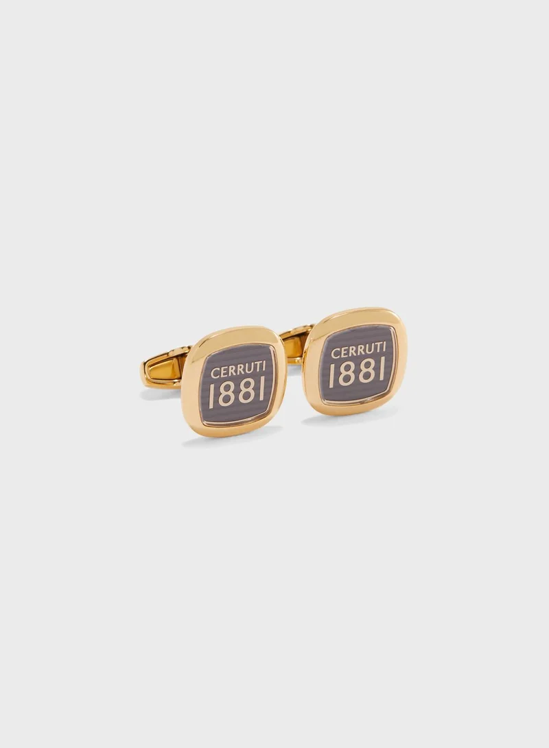 CERRUTI 1881 C CRJ C071SBSG Core Logo Cufflinks