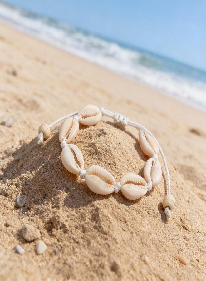 Hoheng Beach Bracelets for Women Shell Starfish Bracelet Beachy Bracelets Summer Beachy Outfits for Women Beach Vacation Dresses - Image 5