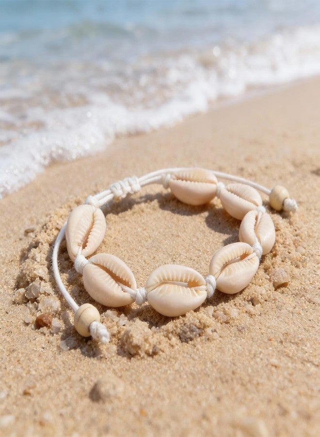 Hoheng Beach Bracelets for Women Shell Starfish Bracelet Beachy Bracelets Summer Beachy Outfits for Women Beach Vacation Dresses - Image 4