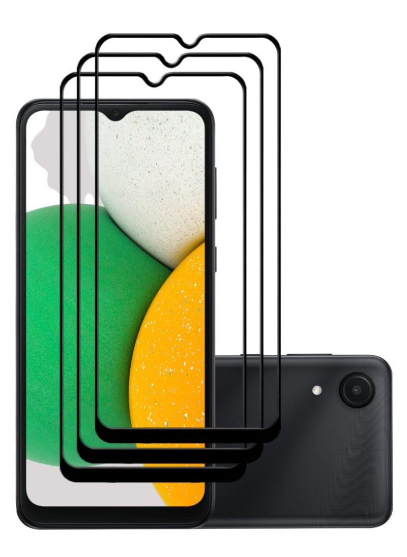 أكاليكس 3 قطع، جودة ممتازة، واقي شاشة لهاتف سامسونج جالاكسي A03  كور - Image 1