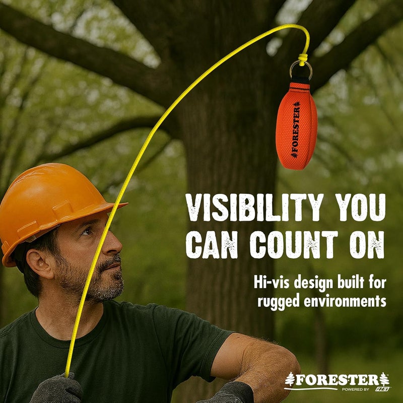 FORESTER Professional Arborist Throw Line Kit with Storage Bag | Tree Felling Equipment with Arborist Throw Bag | Throw Rope, Throw Weight, and Storage Bag - Image 5