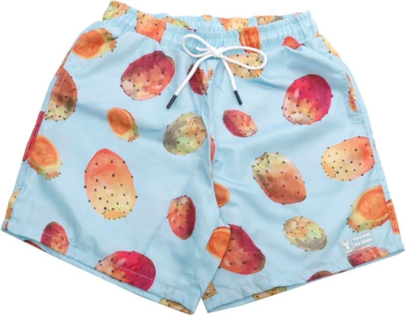 LELU Swim Short Men Turqoise Waterproof