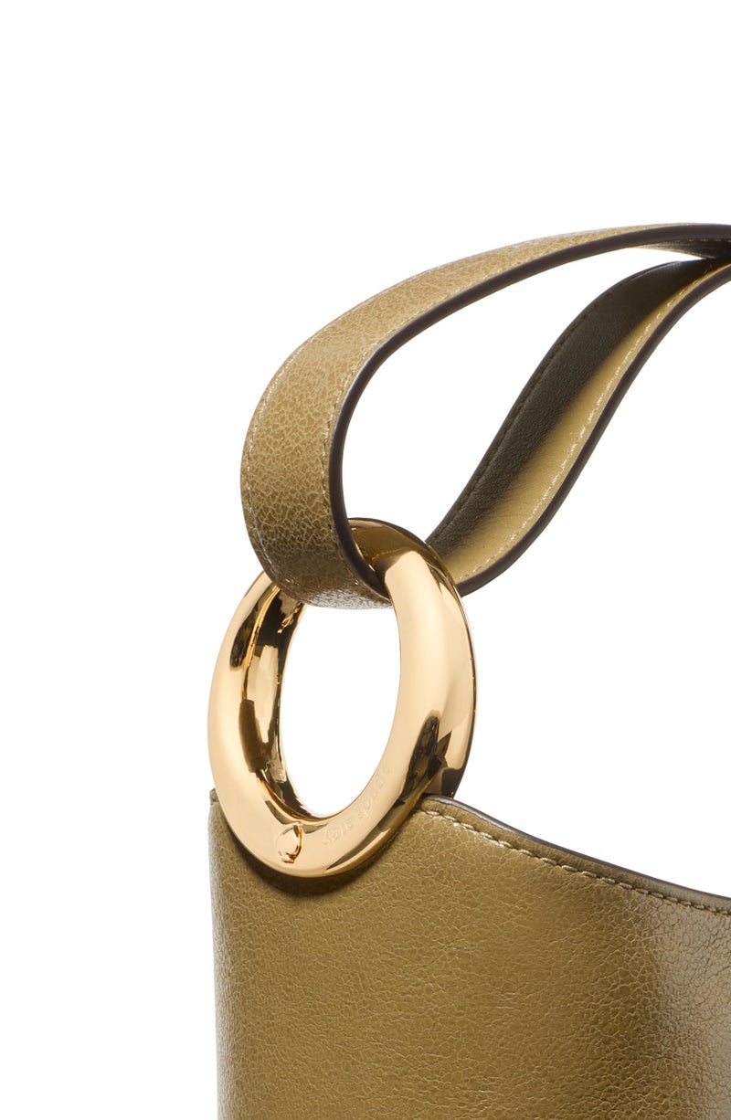 kate spade new york Halo Glazed Leather Mini Bucket - Image 2