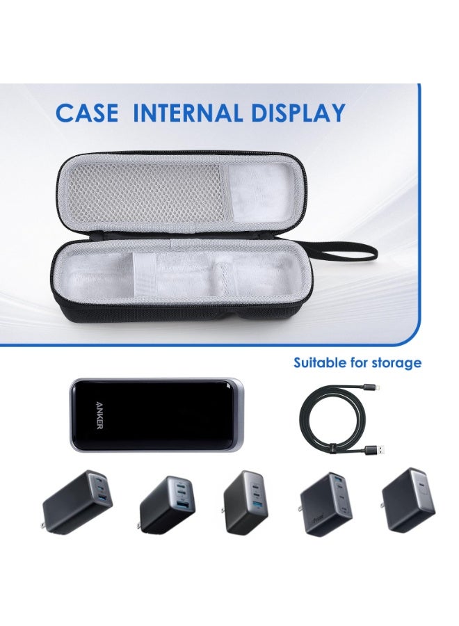 نجم ستايل حقيبة حمل لبنك الطاقة، صندوق حقيبة سفر صلبة EVA متوافق مع بنك الطاقة أنكر برايم (ل 12000 مللي أمبير في الساعة 130 واط) - Image 2
