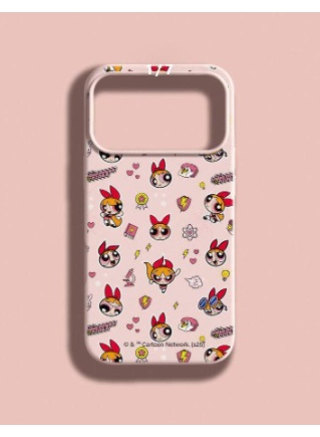 iPhone 17 Pro Max Cartoon Phone Case – Cute Pink Kawaii Protective Cover with Camera Protection, Slim Soft TPU Anti-Scratch Shockproof Case for Girls & Women