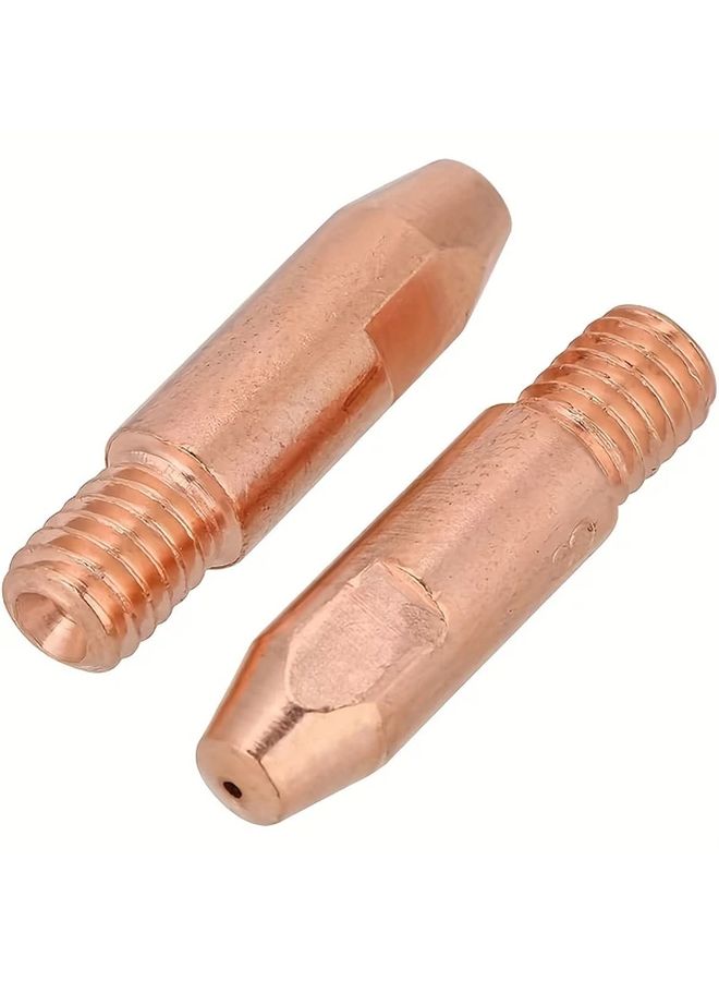 2 قطعة 1.2 مم فوهة نحاسية لحام MIG MAG رؤوس تلامس M6 28 مم لشعلة 24KD - Image 3