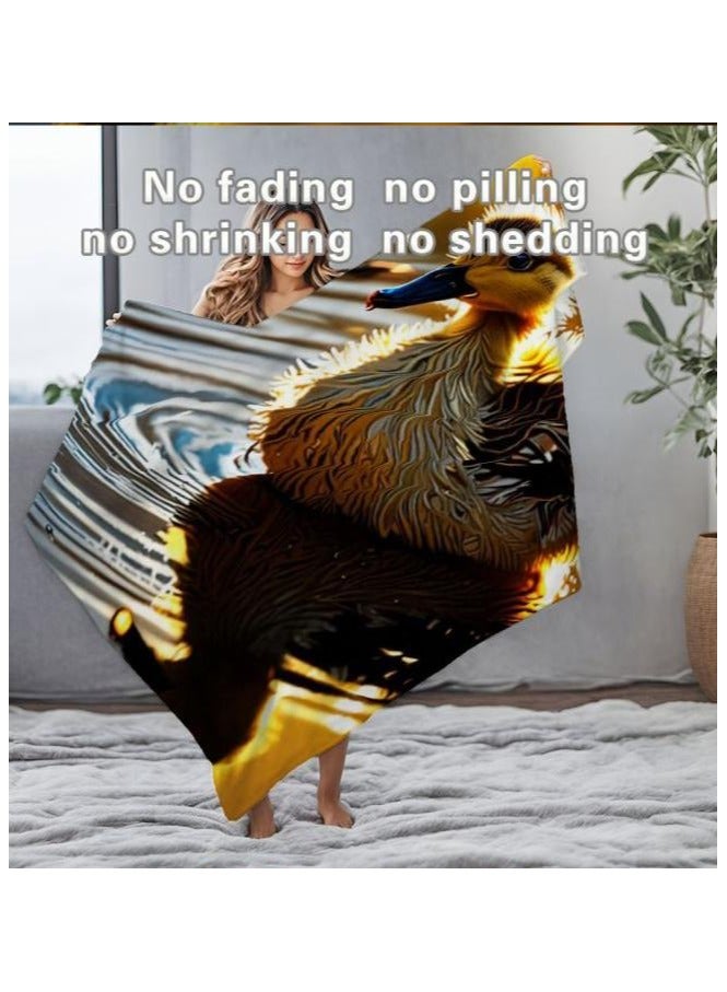 general Children's or student cartoon flannel thin blanket (warm and comfortable, suitable for sleep, games) 100cm*150cm - 565 - Image 1