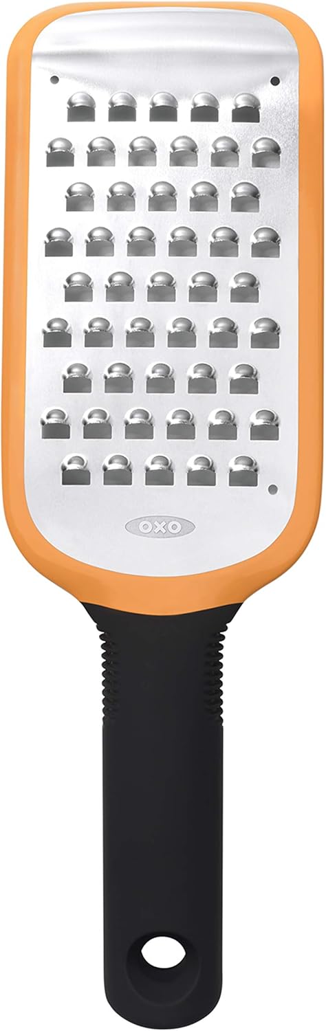OXO OXO Good Grips Etched Coarse Grater Orange  - Image 1
