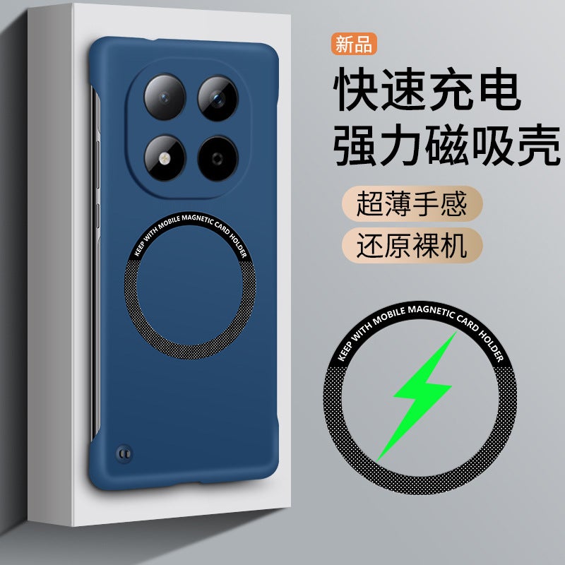 غطاء واقي لـ Redmi Note 13 Pro مع تصميم بدون إطار وملمس غير لامع مع مقاوم للصدمات مع حماية من السقوط باللون أصفر للاستخدام المتكرر للاستخدام اليومي للهدايا - Image 3