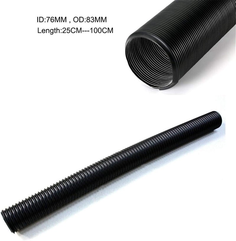 DEMULAX 3.0 Inch Adjustable Turbo Cold Air Intake Hose - Image 3
