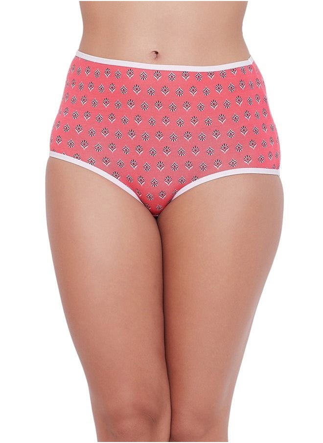 Clovia - Clovia Pack Of 3 High Waist Hipster In Multicolour - Image 1