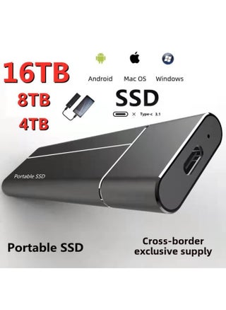 Dedicated To Solid State Mobile Hard Disk SSD8TB4TB 2TB1TB Expansion Virtual Standard 16TB-Capacity:25TB-Interface:Black - pzsku/Z643CAA366C975786C458Z/45/1746225638/348f5700-12ce-456a-8628-f702e297bf4b