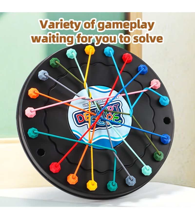 Decryption Knot Rope Challenge Game Logic Training Puzzles For Fun Gatherings - Image 5