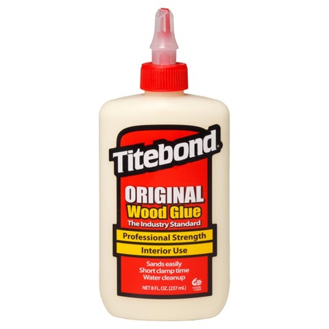 Titebond Original Wood Glue 5063 Industry Standard for Woodworking Furniture RepairAssembly Construction Home Repair or Modeling 8 oz