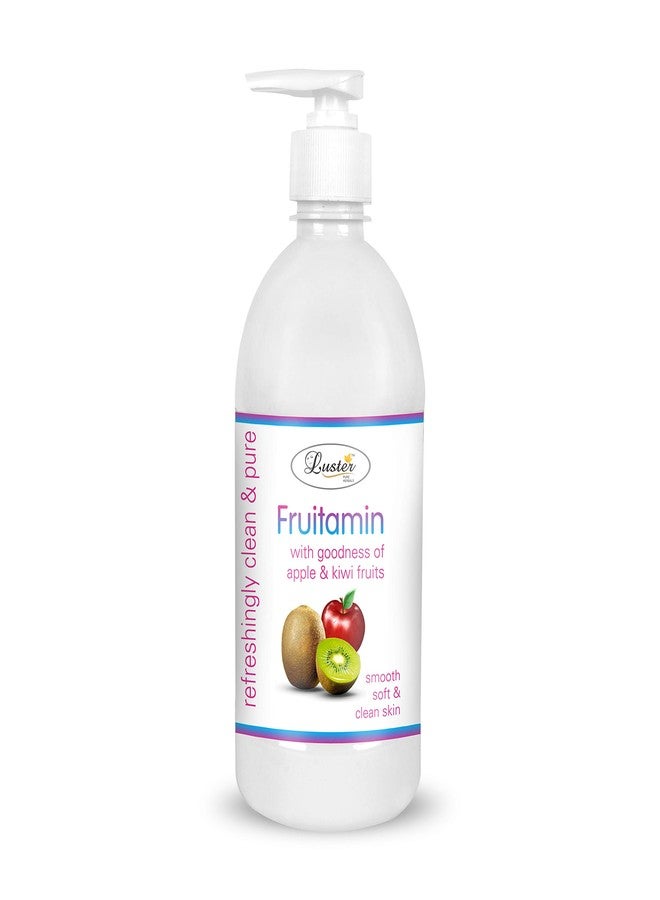 لاستر حليب التنظيف العميق بالفواكه والبرتقال من لوستر | مجموعة | بشرة ناعمة ونظيفة | حليب منظف للوجه | خالٍ من البارابين والكبريتات - 500 مل (عبوتان) - Image 2