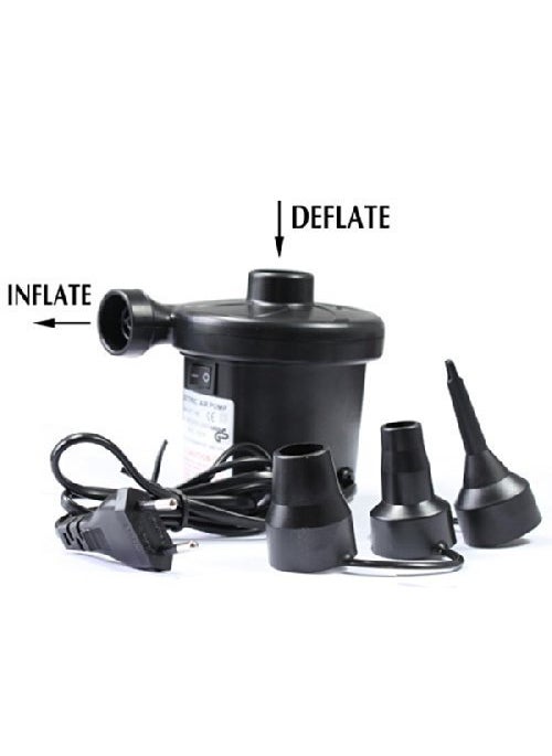 Crownish Crownish AC Electric Vacuum Air Pump Quickly InflatesDeflates Sofa Bed Swimming Pool Tubes ToysAir Bags Mattresses MultiColour  - Image 2
