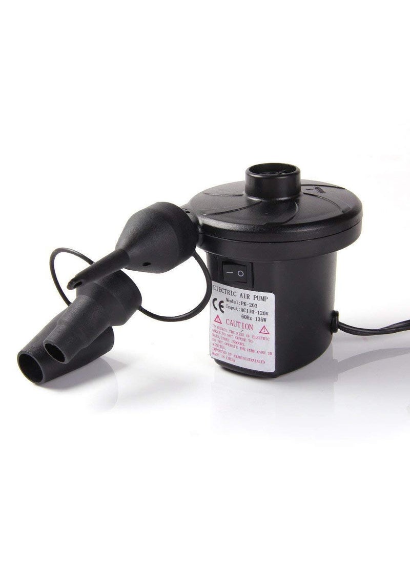 Crownish Crownish AC Electric Vacuum Air Pump Quickly InflatesDeflates Sofa Bed Swimming Pool Tubes ToysAir Bags Mattresses MultiColour  - Image 3