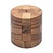 SiamMandalay Powder Keg 3D Wooden Puzzles Brain Teasers for Adults Interlocking Mechanical Handheld Mind Logic Puzzles Unique Gift for Christmas and Birthdays Office Desk Decor - Image 2