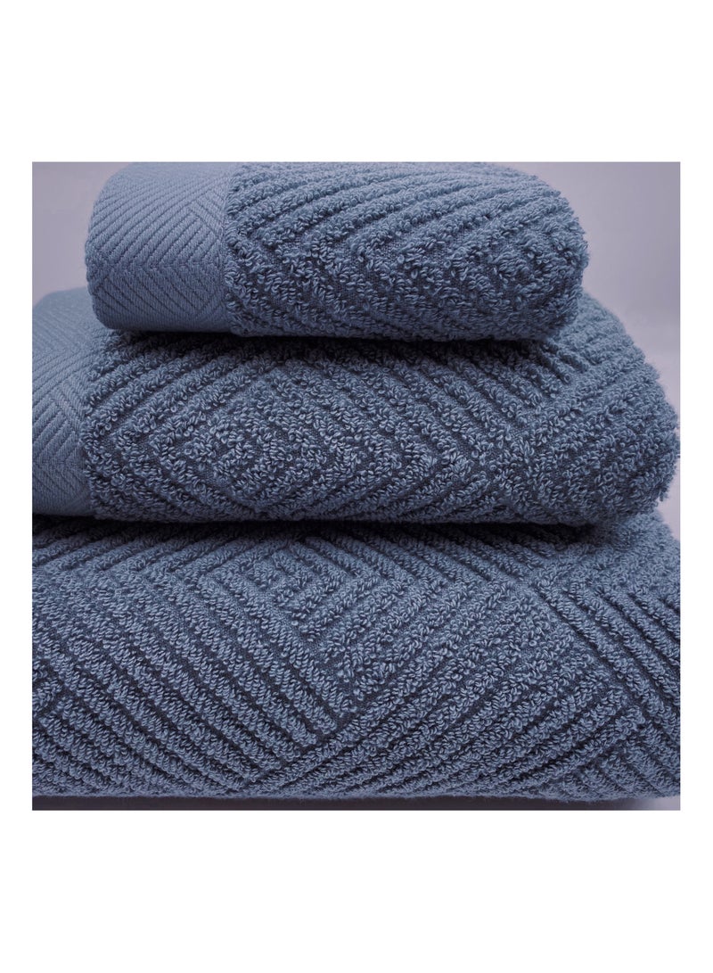 تجفيف سريع سوبر ماص ديلوكس منشفة حمام مجموعة 100 ٪ من القطن لينة ودائم حجم 70 * 140cm الرياضة فندق ومنتجع صحي حمام الجلد الحساسة للاستخدام المنزلي اليومي - Image 4