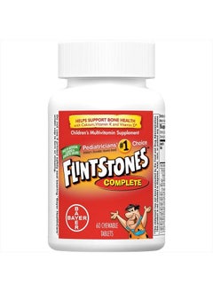 Flintstones Vitamins Flintstones Complet Size 60s Flintstones Complete Childrens Multivitamin Supplement Chewable Tabs 60ct  - Image 2