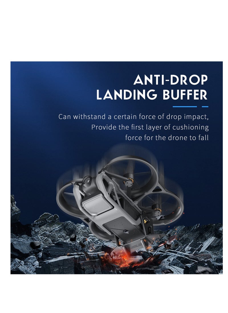 Excefore - Battery Anti-Release Buckle for DJI Avata, Battery Protection Holder, Low-Air Resistance Rear Wing Tail Fin Fixed Stabilizer, Battery Anti-Release Accessories - Image 1