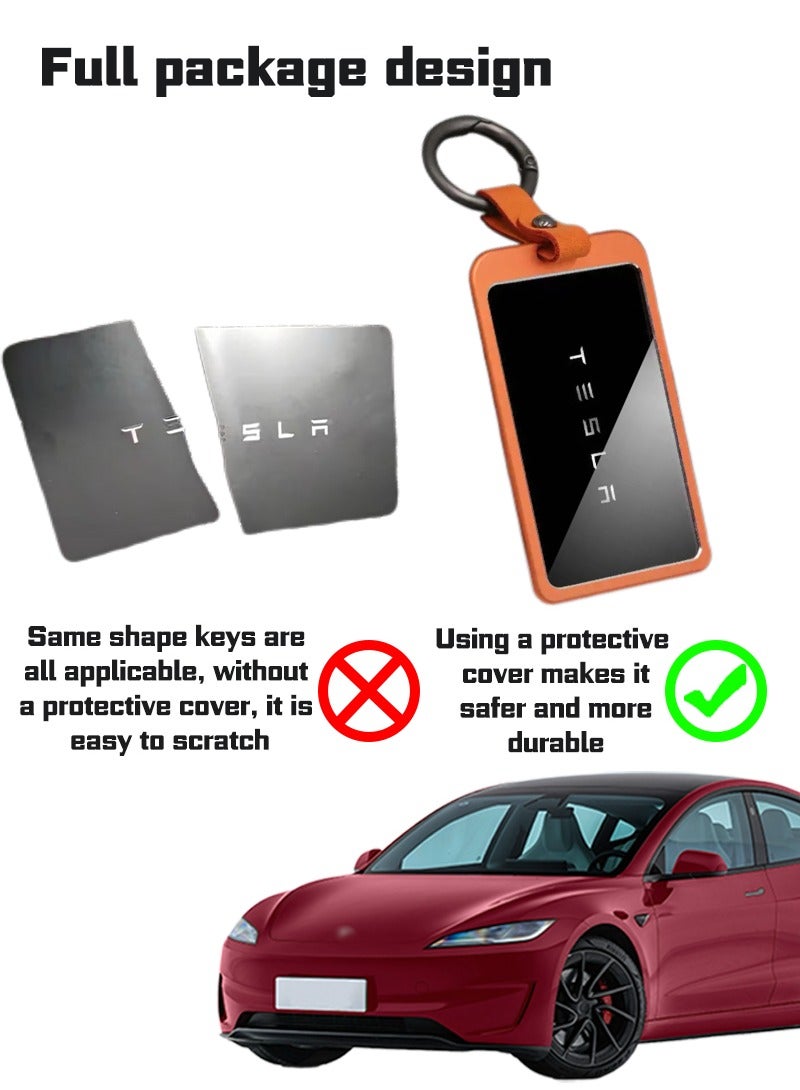 Car key card package, aluminum alloy protective sleeve, all-inclusive anti-slip and fall-resistant high-end, suitable for most car models. - Image 4