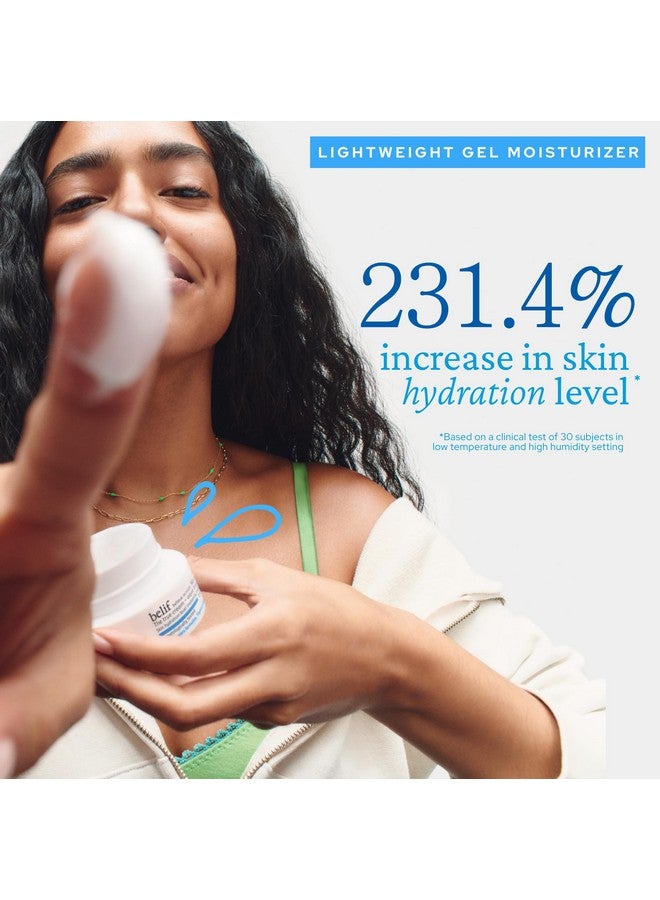 بليف كريم بيليف ذا ترو كريم أكوا بومب ٥٠ مل، مرطب يومي خفيف الوزن للوجه، كريم مرطب وممتلئ للوجه، حمض الهيالورونيك، النياسيناميد، السكوالين، مناسب لجميع أنواع البشرة، خالٍ من الزيوت المعدنية، للعناية بالبشرة الكورية - Image 4