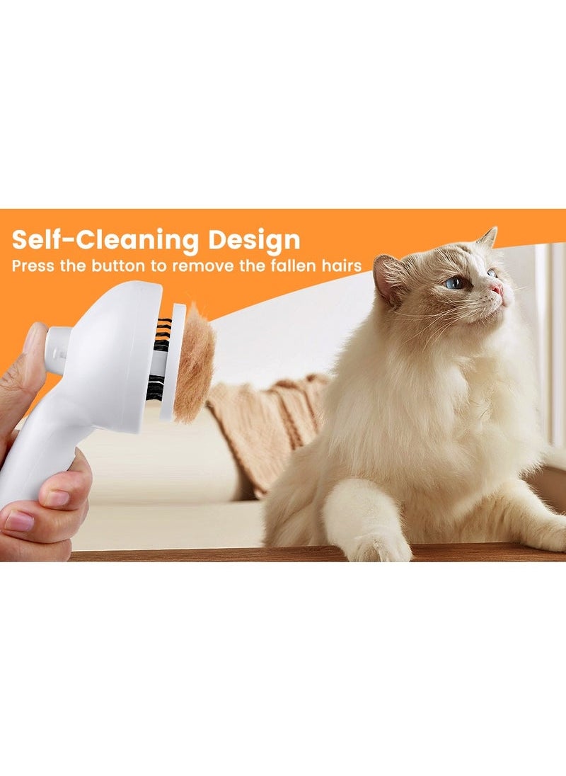 Cat Steam Brush for Shedding, Steamy Cat Brush for Long & Short Haired Cats & Dogs, Spray Cat Brush for Pet Grooming, Self-Cleaning Pet Hair Removal Comb with Water Tank - pzsku/Z643D2B7331CD3444C1B5Z/45/_/1718799889/bf5b019e-99de-42c4-899e-de1e501de364