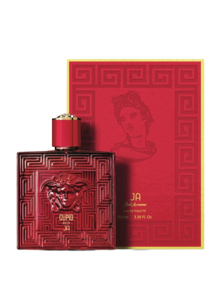 JA Just Awesome Cupid Red Eau de Toilette - 100 ml | Sweet & Sensual Fragrance for Women  - Image 1