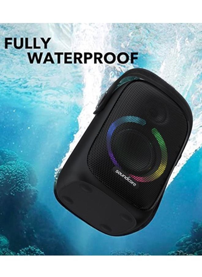 Anker - Anker Soundcore Rave Neo Portable Speaker  50W IPX7 Waterproof A3395 Black - Image 1