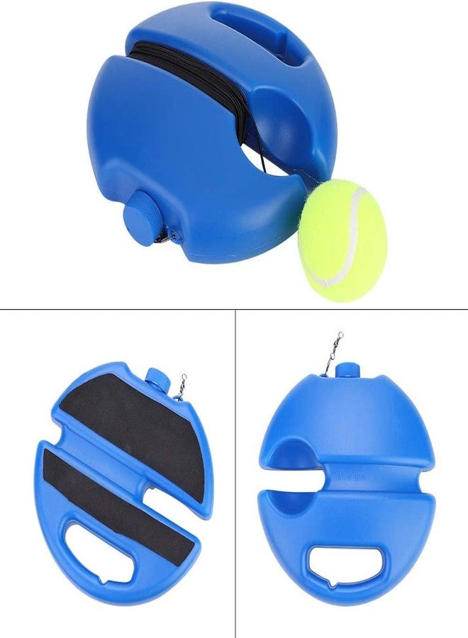 FALONG Tennis Ball Singles Training Practice Balls Back Base Trainer Tools and Tennis Training Sport Tennis Trainer Set, Trainer Baseboard with 1 Rebound Ball, Tennis Trainer Rebound Ball with Rope - Image 2