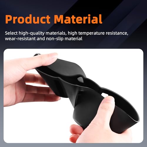 FDAIUN Center Console Cup Holder Protector Mats for 2024-2025 Mazda CX-90 CX-60 Silicone Automotive Interior Accessories - Image 3