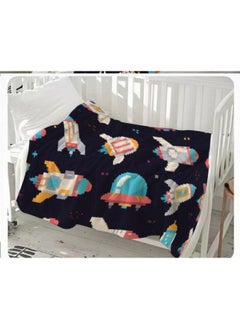 General Baby and children's cartoon flannel thin blanket (warm and comfortable, suitable for sleep, games) 70cm*100cm - 774  - Image 2