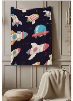 General Baby and children's cartoon flannel thin blanket (warm and comfortable, suitable for sleep, games) 70cm*100cm - 774  - Image 3