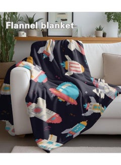 General Baby and children's cartoon flannel thin blanket (warm and comfortable, suitable for sleep, games) 70cm*100cm - 774  - Image 4