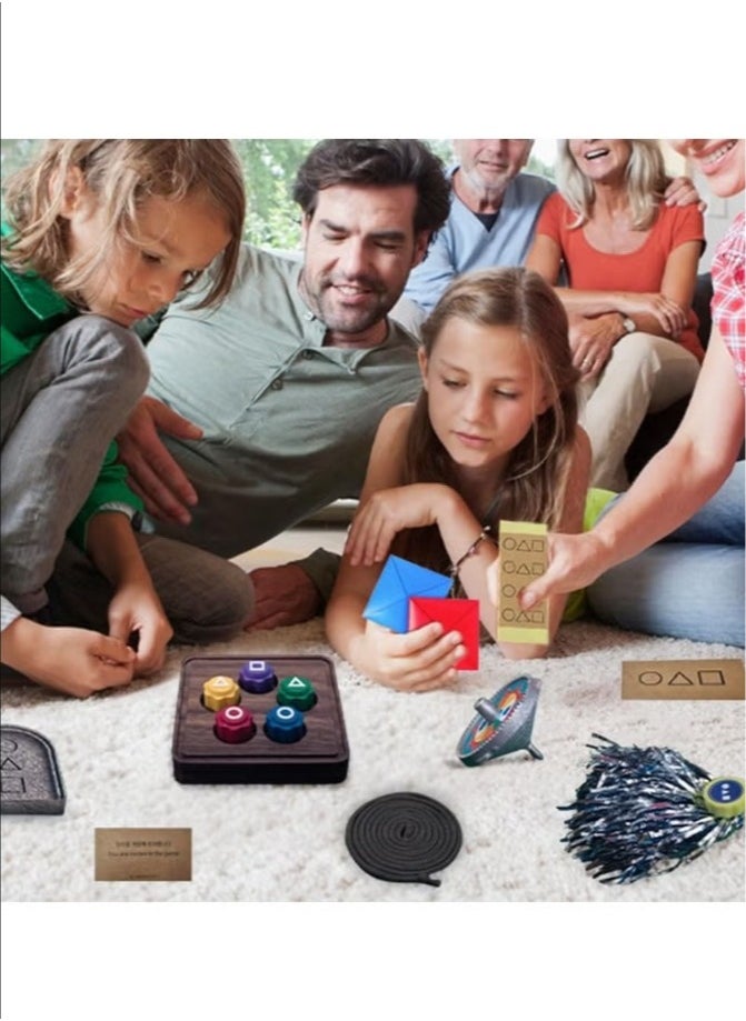 Tiokkss - Korean Traditional Game Set, Family Party Stone Catch Game, Hand-Eye Coordination Training Game for Multiplayer Games - Image 1
