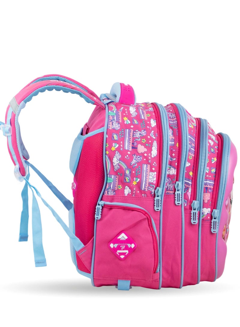Fantastic QY005 Fantastic School Backpack, 40cm, Multi-pocket, 3D Cartoon Designs, Assorted Set - Image 3