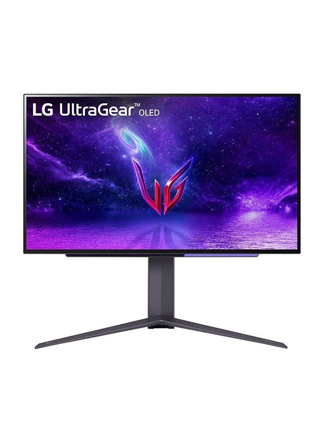 LG 27 inch UltraGear Gaming Monitor QHD (2560x1440) Display, Refresh Rate 240 Hz, Response Time 0.03 ms, 27GR95QE-B Black - Image 1