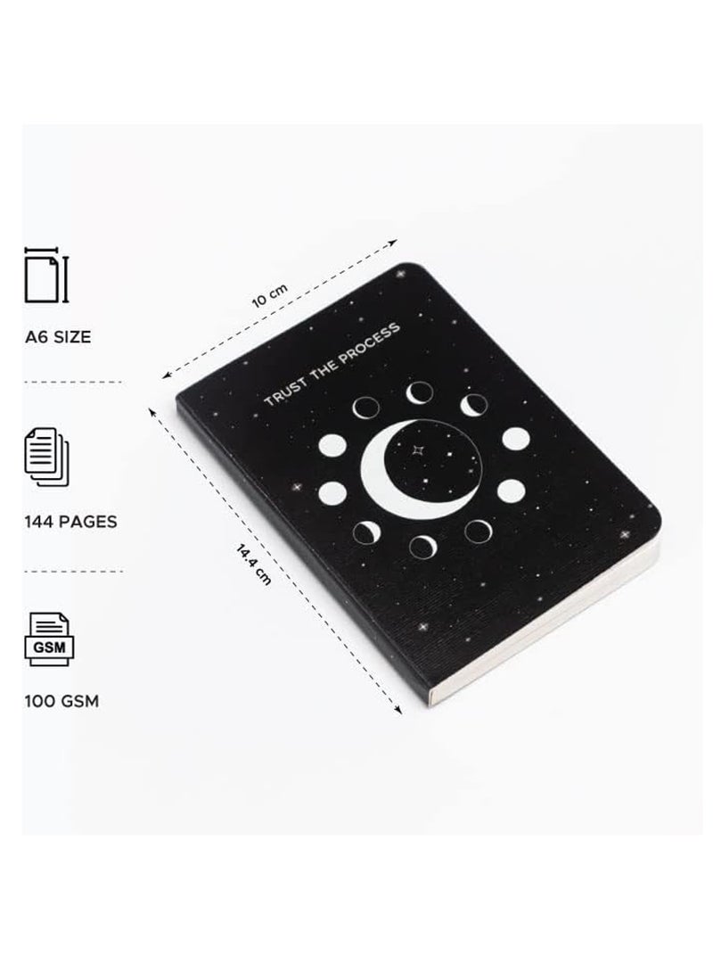 FACTOR NOTES دفتر ملاحظات صغير مسطر بحجم A6، سمك 90 جم/م2، 112 صفحة - Image 2