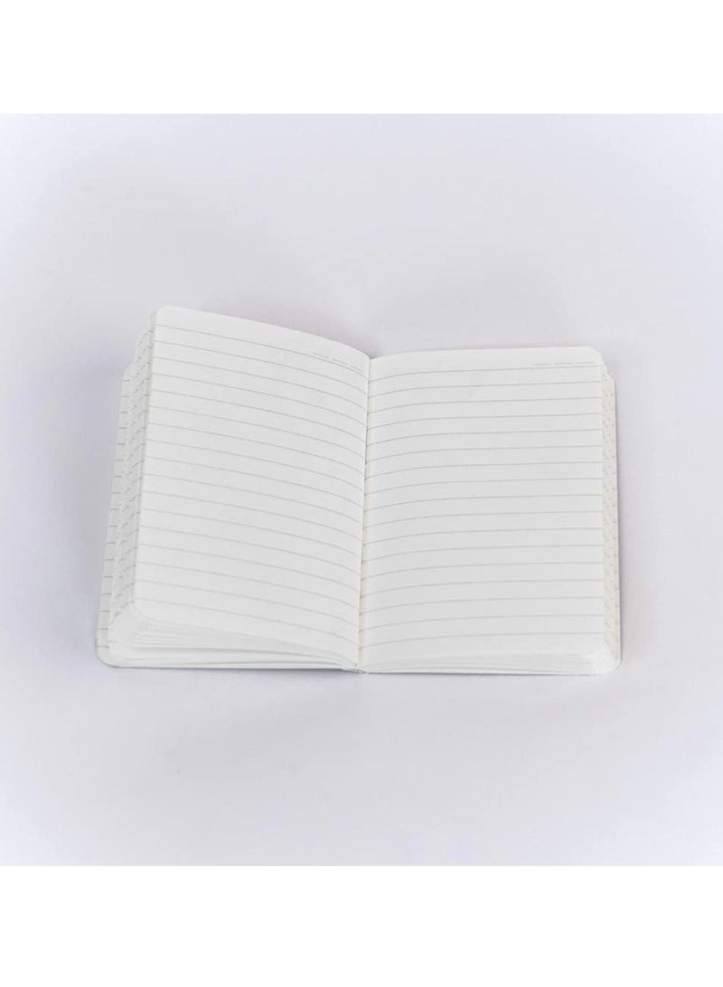 FACTOR NOTES دفتر ملاحظات صغير مسطر بحجم A6، سمك 90 جم/م2، 112 صفحة - Image 3