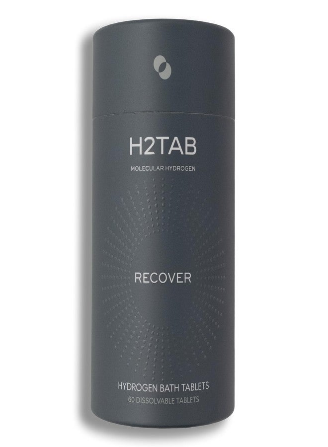 H2TAB Molecular H2TAB Hydrogen Bath Tablets – 60 Count – Fragrance-Free Bath Bombs for Muscle Relief, Skin Hydration & Oxidative Stress Support – Magnesium-Based Antioxidant Detox Bath - Image 1